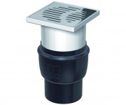 Трап з вертикальним зливом ACO EASYFLOW 2810.55.77