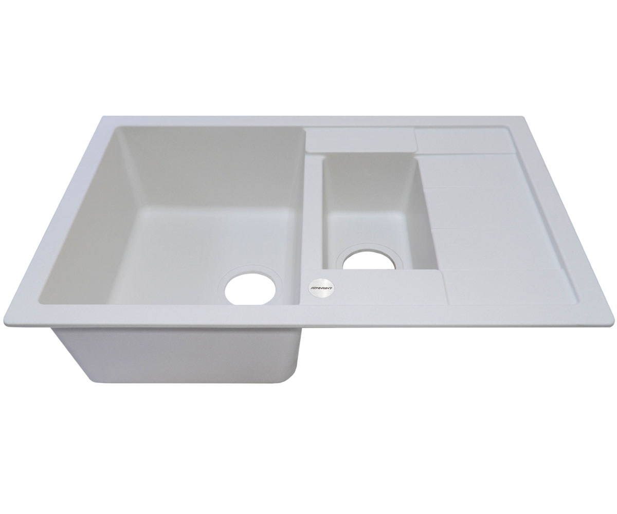 Прямоугольная кухонная мойка  ANILA PLUS ANILA PLUS 780X500X200 01:Фото 2