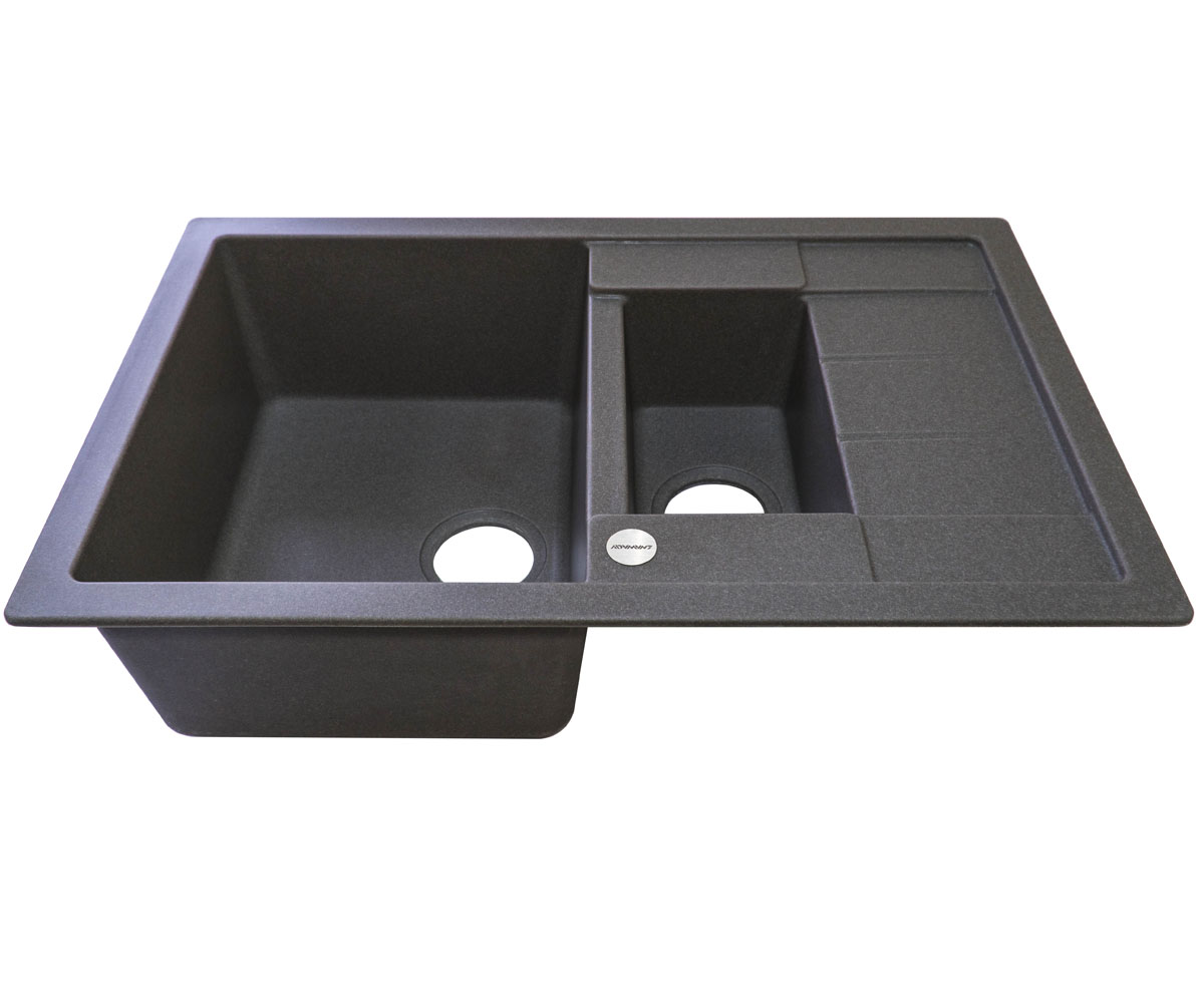 Прямоугольная кухонная мойка  ANILA PLUS ANILA PLUS 780X500X200 04:Фото 2