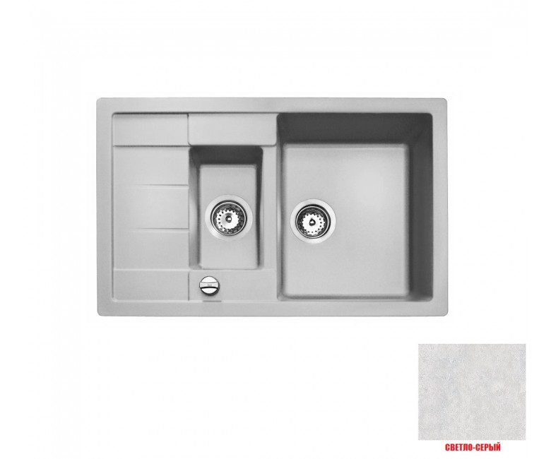 Полуторна мийка    ADAMANT ANILA PLUS ANILA PLUS 780X500X200 09 ANILA PLUS 780X500X200 09
