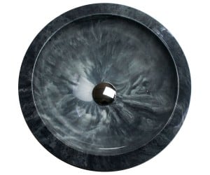 АДАМАНТ МУН МУН 460 ЧОРНИЙ БІЛИЙ вбудований умивальник 46 см ADAMANT MOON MOON 460 BLACK WHITE