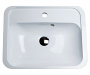 Врізний умивальник 55 см ADAMANT OPTION OPTION 550X430 01