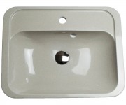 Врізний умивальник 55 см ADAMANT OPTION OPTION 550X430 06