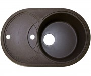 Мийка овальна ADAMANT SHELL SHELL 775X495X200 05
