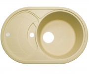 Мийка овальна ADAMANT SHELL SHELL 775X495X200 08