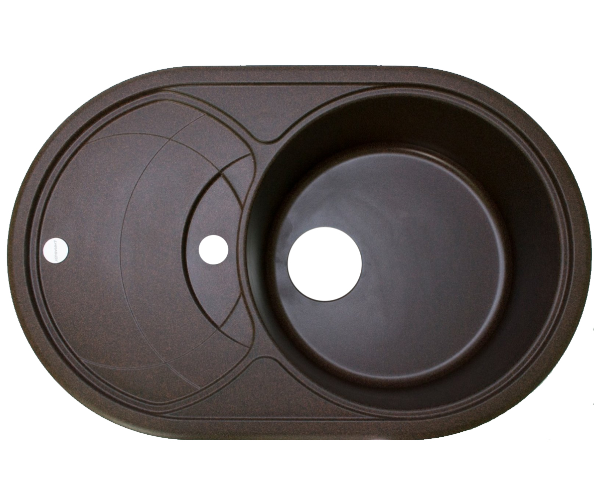 Мийка овальна ADAMANT SHELL SHELL 775X495X200 12 SHELL 775X495X200 12