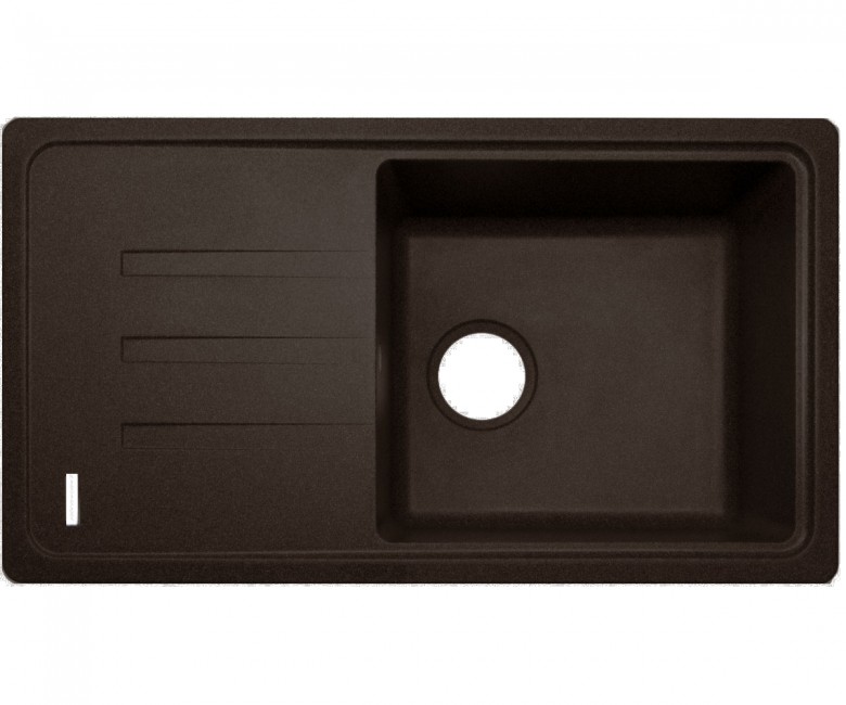Мийка з крилом ADAMANT SLIM LONG SLIM LONG 780X435X200 15 SLIM LONG 780X435X200 15