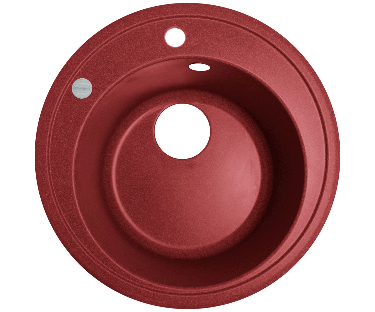 АДАМАНТ СОНЦЕ 510X200 ЧЕРВОНА кругла раковина ADAMANT SUN SUN 510X200 RED SUN 510X200 RED