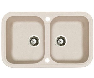 Двойная кухонная мойка ADAMANT TWINS TWINS 770X470X190 02