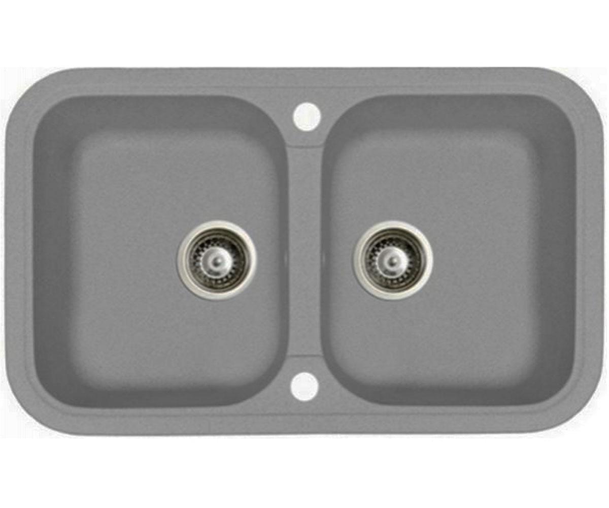 Подвійна кухонна мийка ADAMANT TWINS TWINS 770X470X190 04 TWINS 770X470X190 04