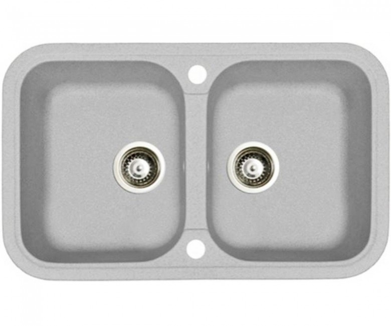 Подвійна кухонна мийка ADAMANT TWINS TWINS 770X470X190 09 TWINS 770X470X190 09