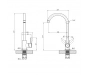 Кухонна машина Agua Elposo-Inox035AM AGUA  ELPOSO-INOX035AM