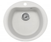 Кругла кухонна мийка PI-01 50 АКВАКОМПОЗИТ  PI-50 01