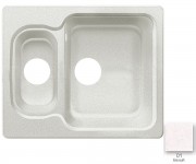 Мийка на півтори чаші АКВАКОМПОЗИТ  RODOS 61X50 01