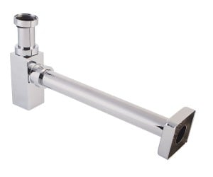 Хромований сифон для раковини ALCAPLAST  A401