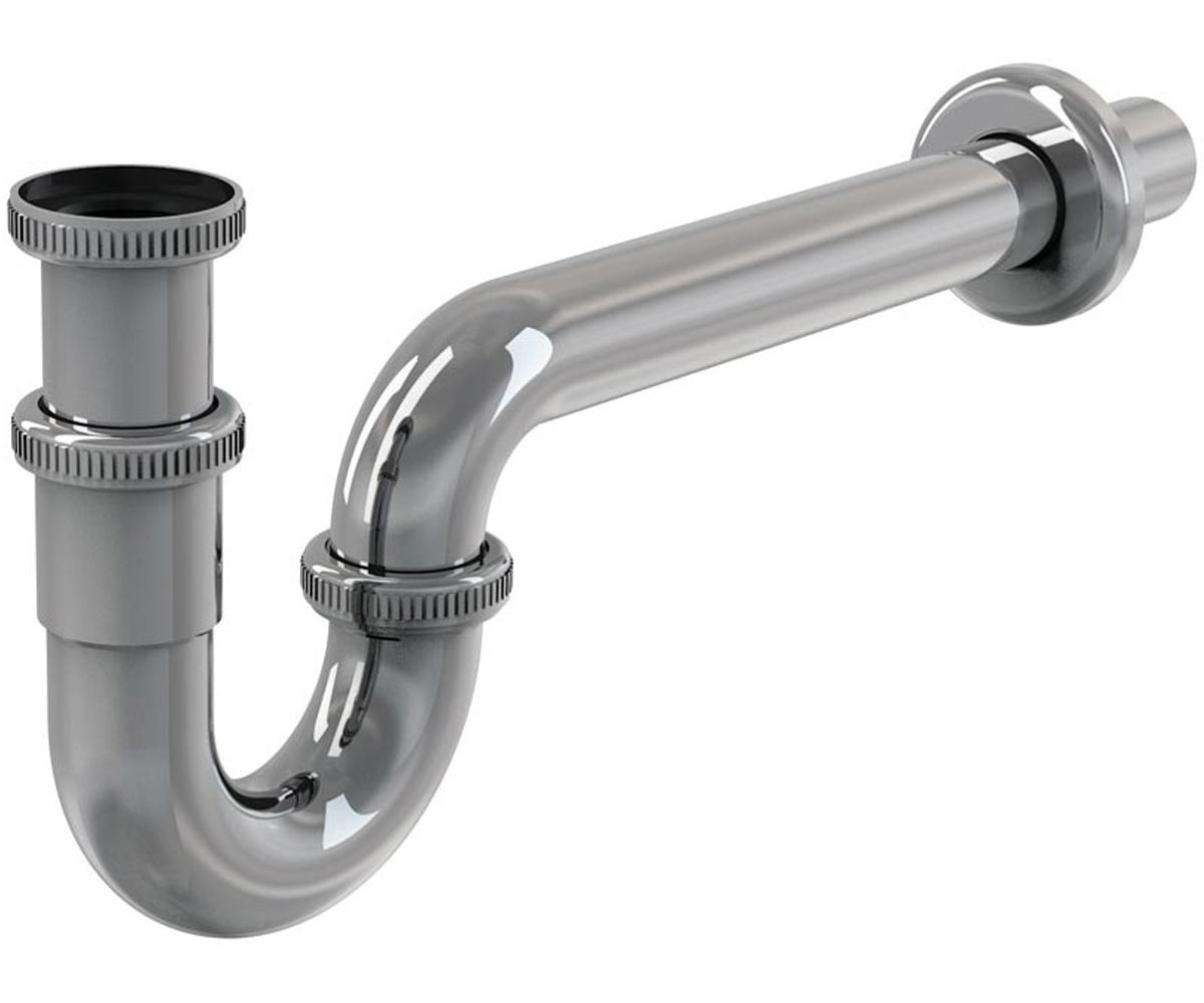 Металлический сифон для раковины ALCAPLAST  A432 A432