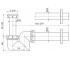 Сифон для умывальника алкапласт A45F-DN32:Чертеж 
