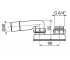 Гидрозатвор ø40 алкапласт A53-DN40:Чертеж 