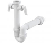 Сифон со штуцером ALCAPLAST  A82-D50