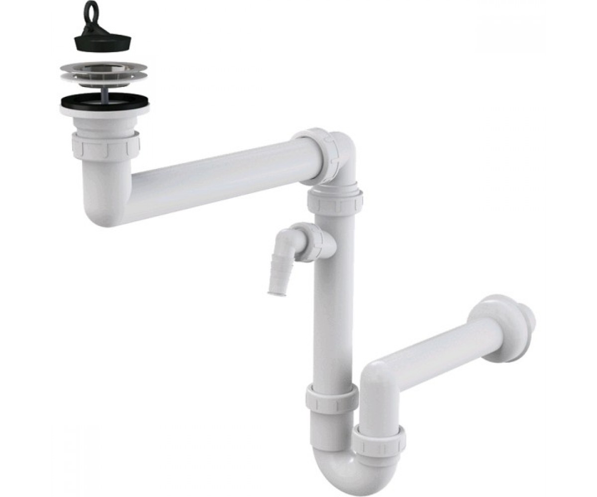 Сифон під мийку ALCAPLAST  A870PD40 A870PD40
