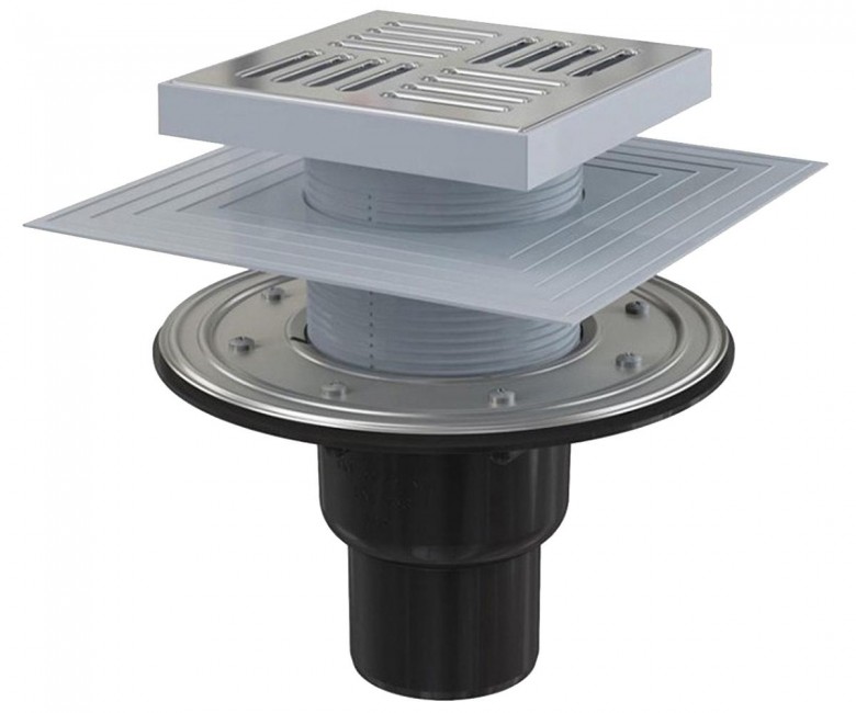 Зливний зливний з фланцем ALCAPLAST  APV4444 APV4444