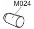 Запасная часть алкапласт M024:Чертеж 
