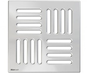 Решітка для зливного трапа 102х102 мм ALCAPLAST  MPV001