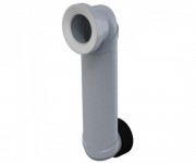 Стічне коліно ø110/90 slim ALCAPLAST  MS906
