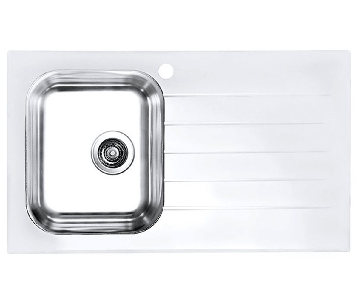 Кухонна мийка з крилом ALVEUS GLASSIX 1099462 1099462