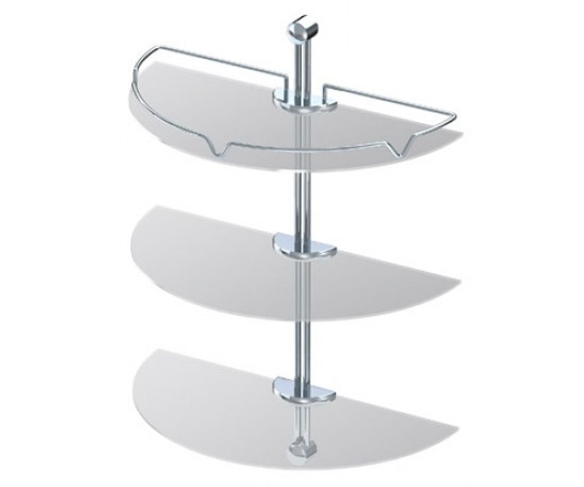 Полиця скляна ANDEX CLASSIC 036-CC 036-CC