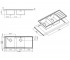 Мойка двойная АПЕЛЛ LINEAR PLUS LNP1162FRBC:Чертеж 