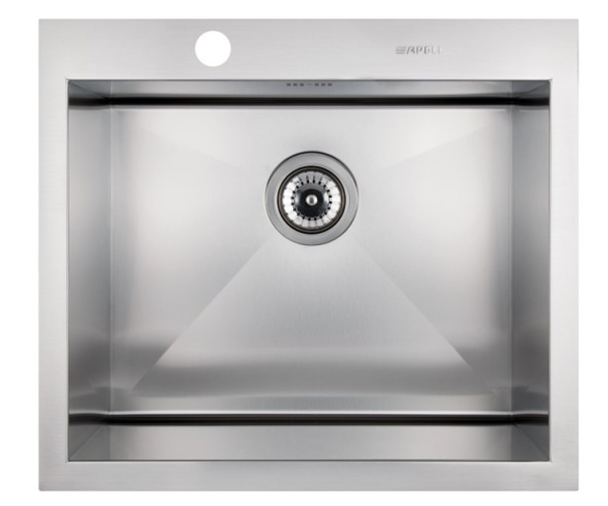 Прямокутна сталева мийка APELL AMALTHEA SQ50ISC SQ50ISC