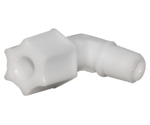 Конектор коліно 1/4 рн x 1/4 AQUAFILTER  AJ-4044