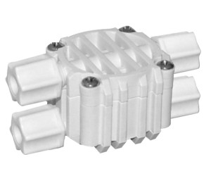 Чотирьохходовий клапан 4 х 1/4 AQUAFILTER  AJ-S-3000W