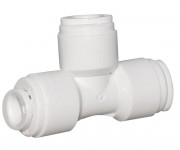 Потрійний адаптер 1/4 AQUAFILTER  AQ-A4TU4-W