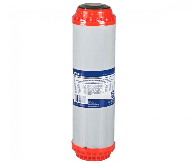 Картридж з активованим вугіллям 10 1D AQUAFILTER  FCCBHD FCCBHD