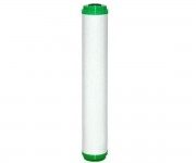 Картридж с активированным углём и засыпкой 20 slim AQUAFILTER  FCCBKDF-L