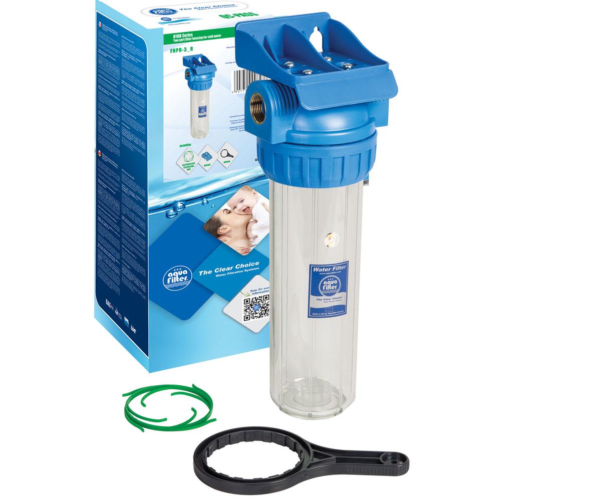 Трьохелементний корпус з підключенням 3/4 AQUAFILTER  FHPR34-3_R FHPR34-3_R