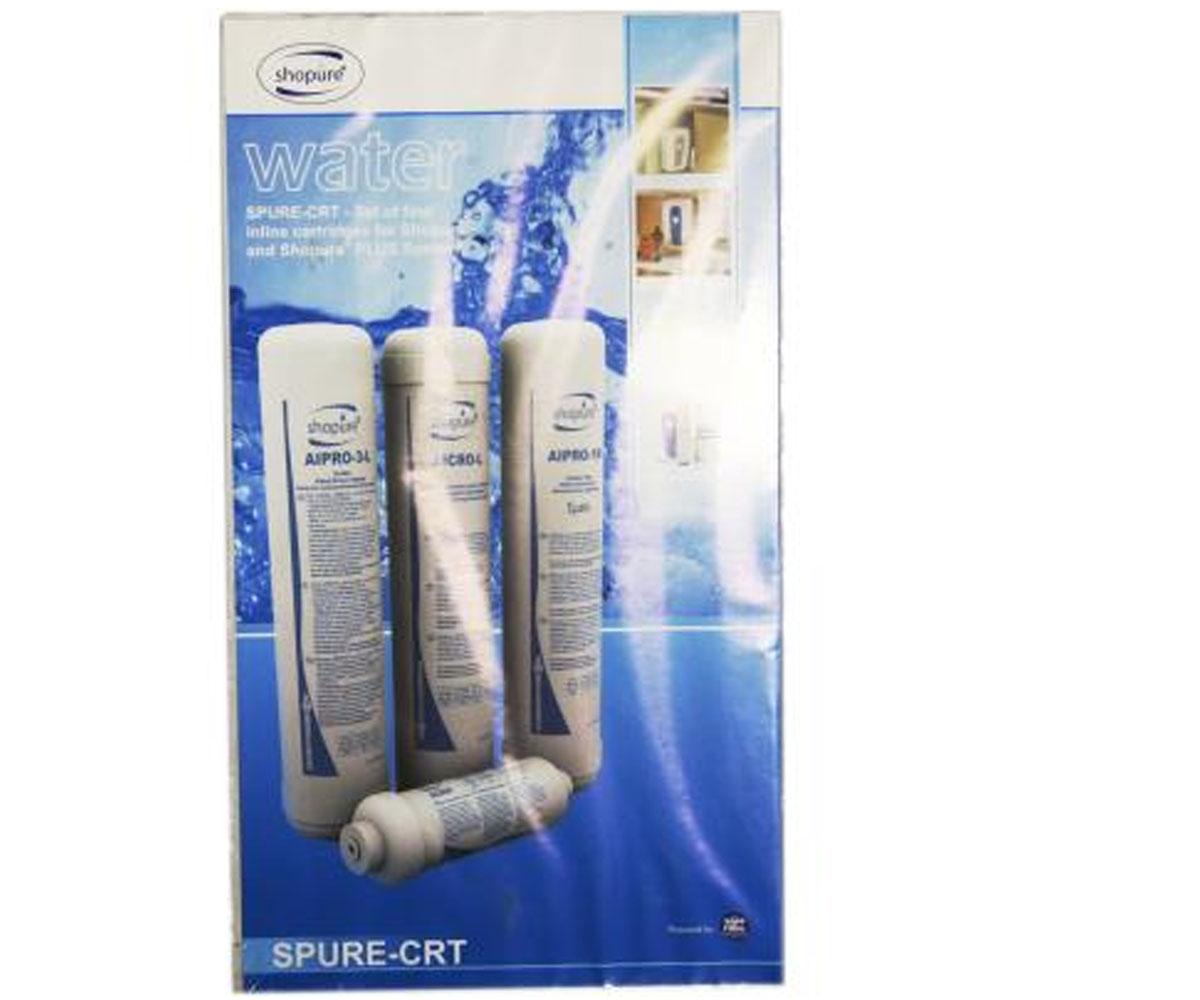 Комплект змінних картриджів 4 шт AQUAFILTER  SPURE-CRT SPURE-CRT