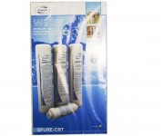 Комплект змінних картриджів 4 шт AQUAFILTER  SPURE-CRT