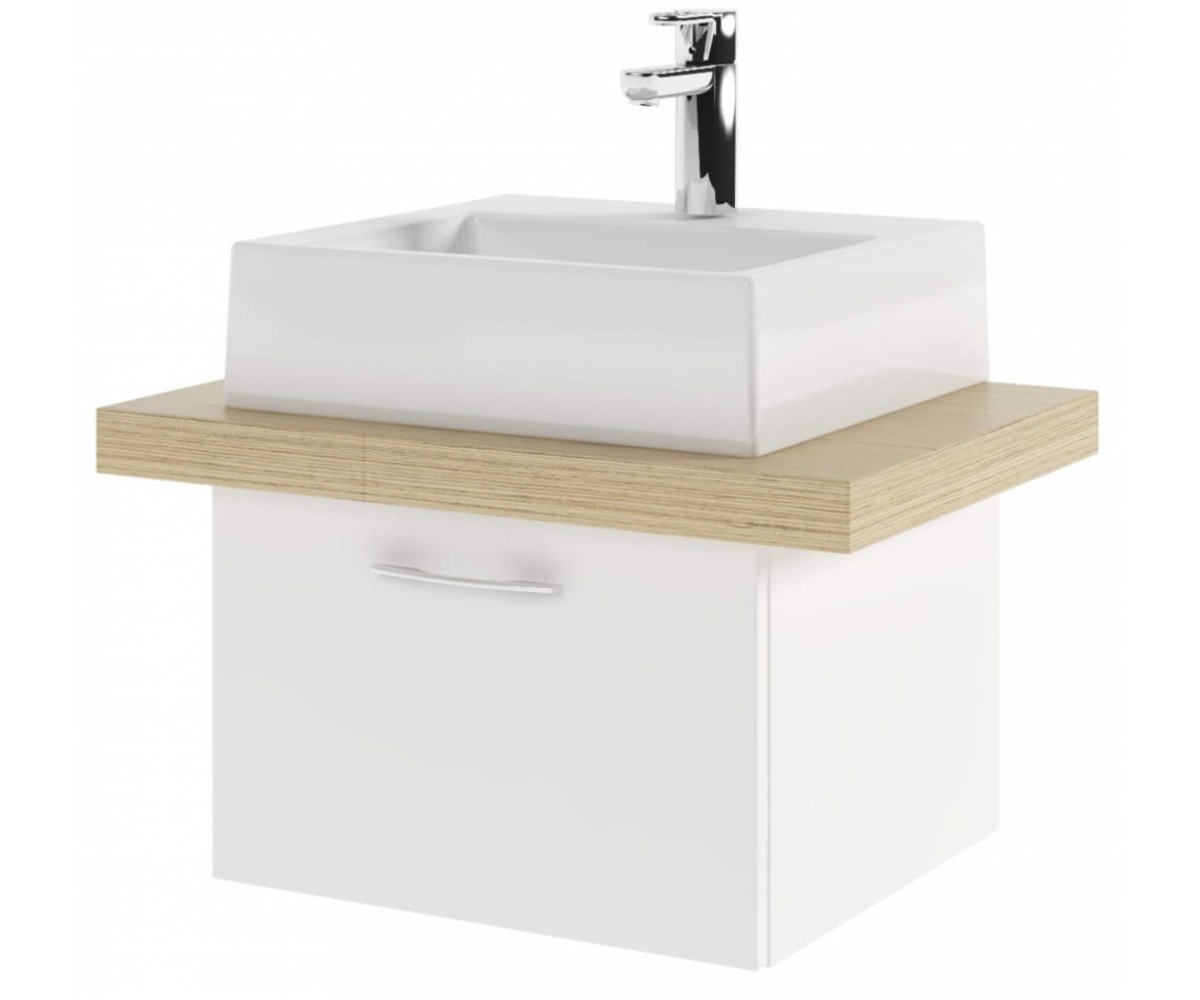 Стільниця з тумбою під умивальник AQUAFORM MERIDA 0401-290142 0401-290142