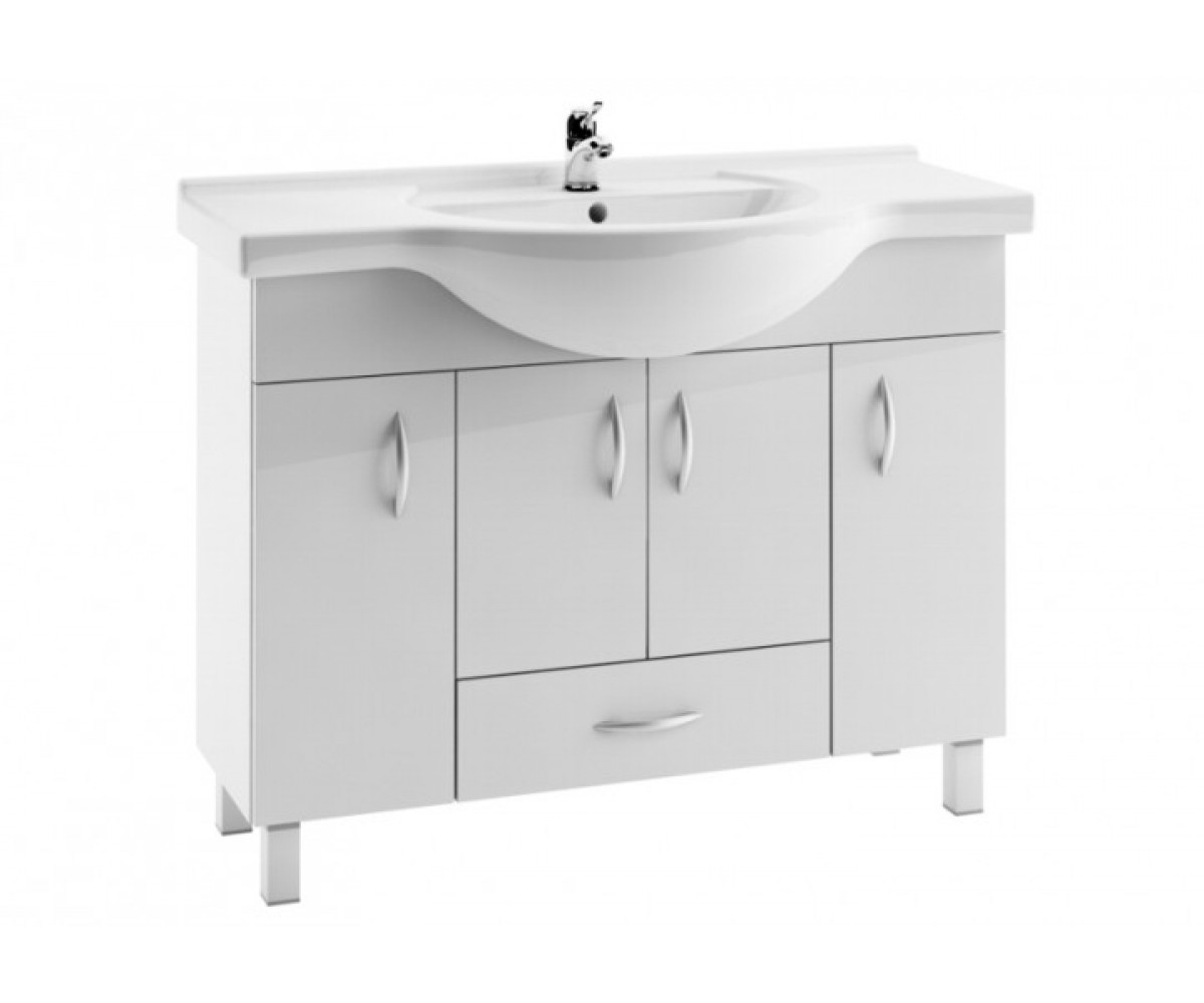 Тумба напольная для раковины AQUAFORM MALIBU 0401-650110 0401-650110