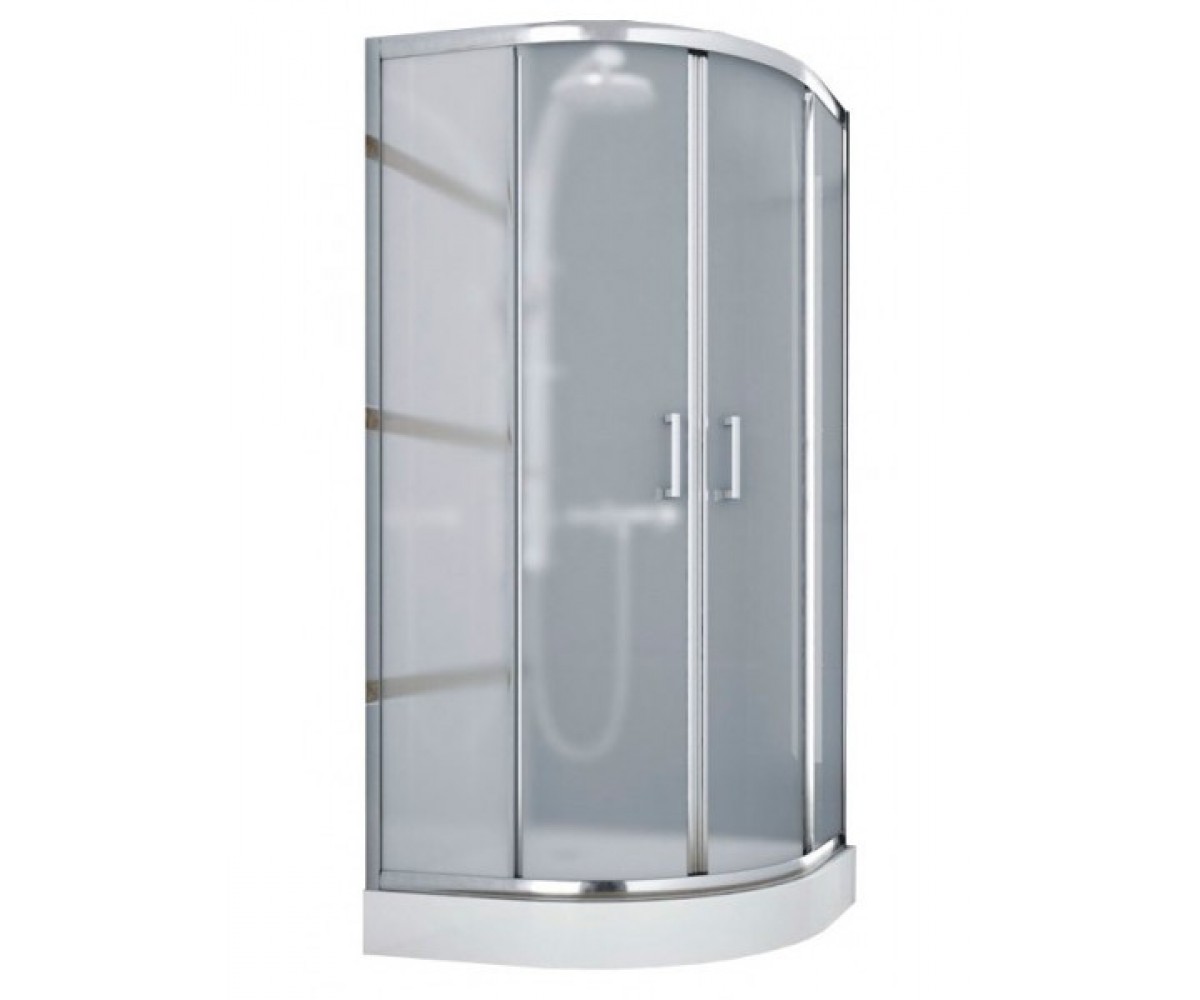Напівкругла кабіна 80х80 см AQUAFORM BORNEO 100-06233P 100-06233P