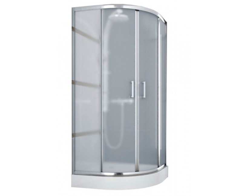 Кабина полукруглая 80х80 см AQUAFORM BORNEO 100-06233P 100-06233P