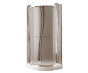 Кутова душова кабіна AQUAFORM PUENTA SWING 100-06592