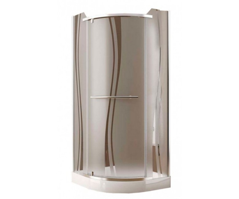 Кутова душова кабіна AQUAFORM PUENTA SWING 100-06592 100-06592