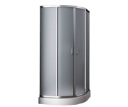 Душова кабіна з хромованим профілем AQUAFORM NIGRA 100-092112