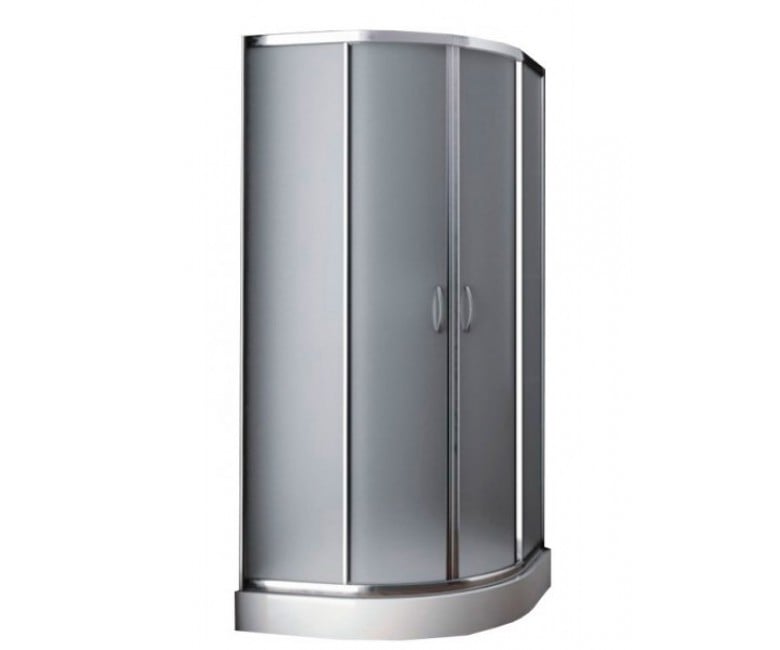 Душевая кабина с хромированным профилем AQUAFORM NIGRA 100-092112 100-092112