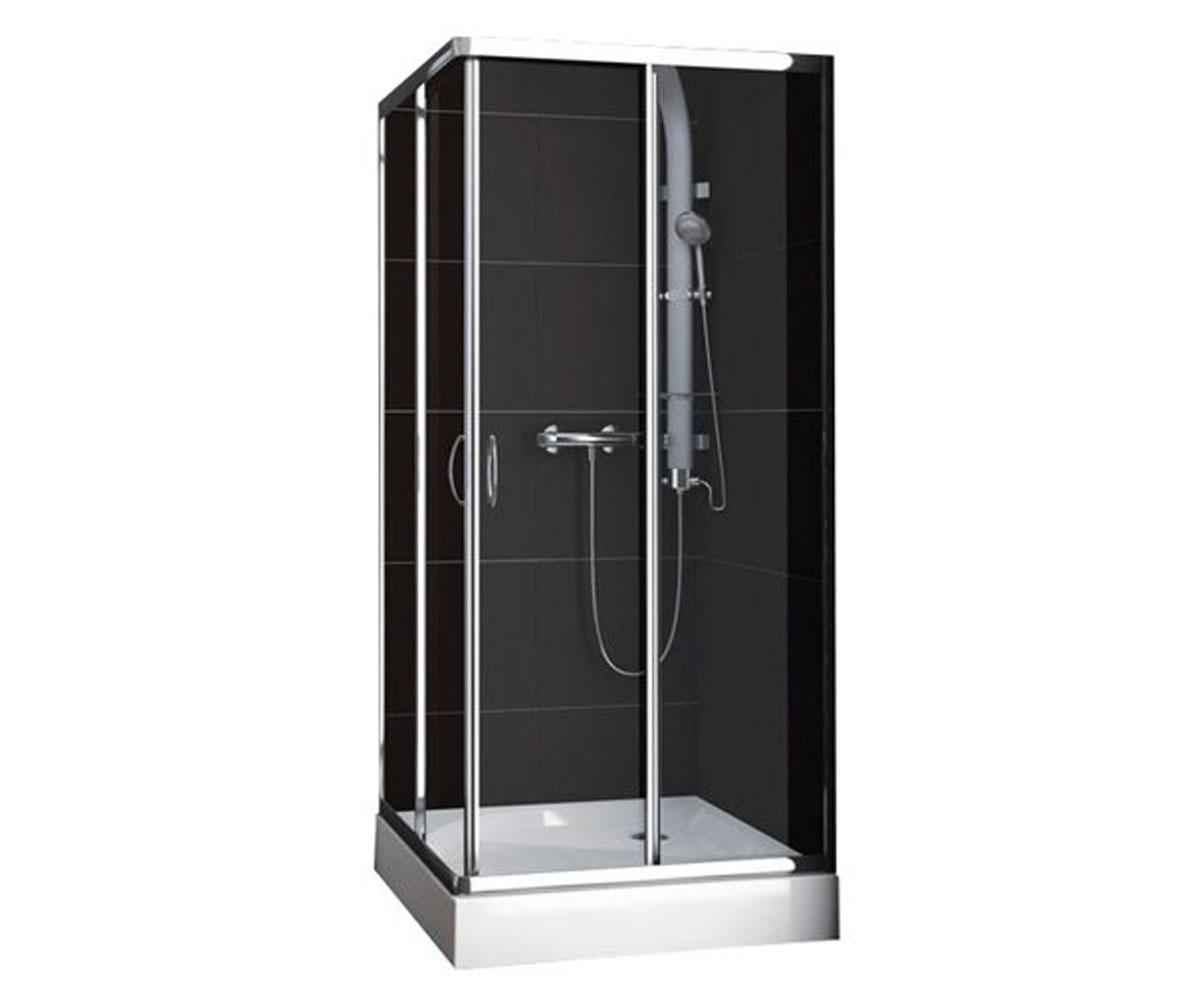 Квадратна душова перегородка AQUAFORM NIGRA 101-091111P 101-091111P