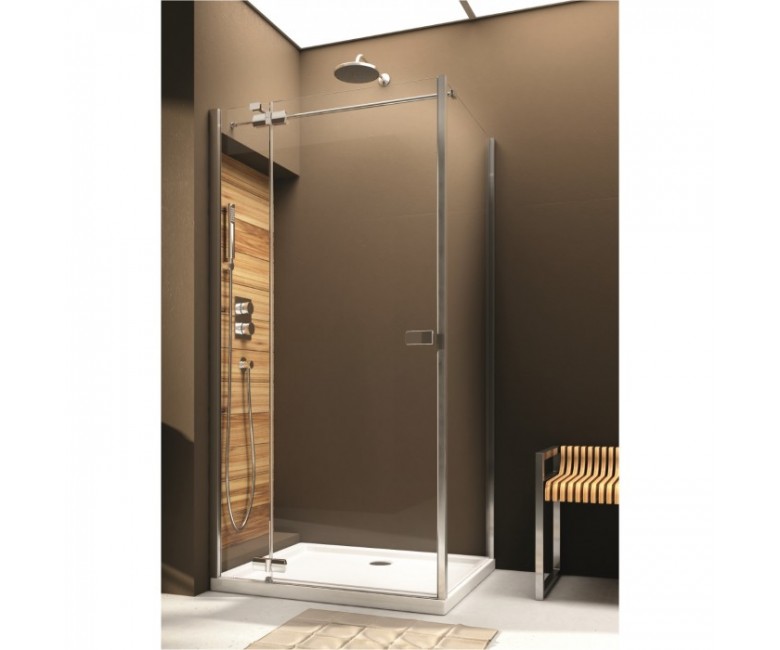Двери распашные левосторонние для монтажа со стенкой AQUAFORM VERRA LINE 103-09381 103-09381